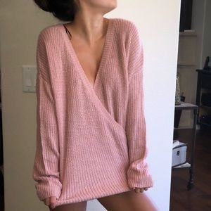 NWT Blush pink H&M sweater